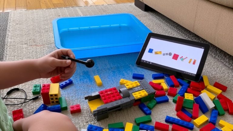 audio guided lego building companion apps