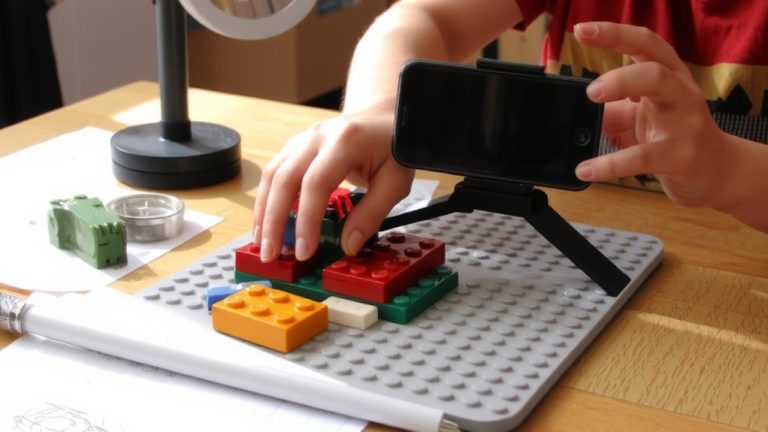 audio guided lego building