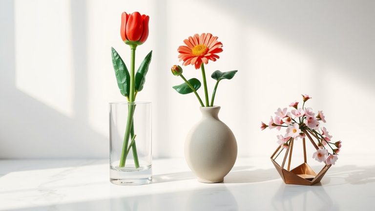 best vases for lego flowers