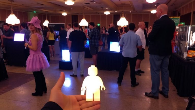 convention exclusive lego goldmine