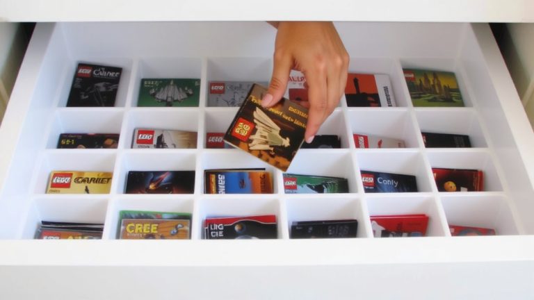 digital storage for lego instructions
