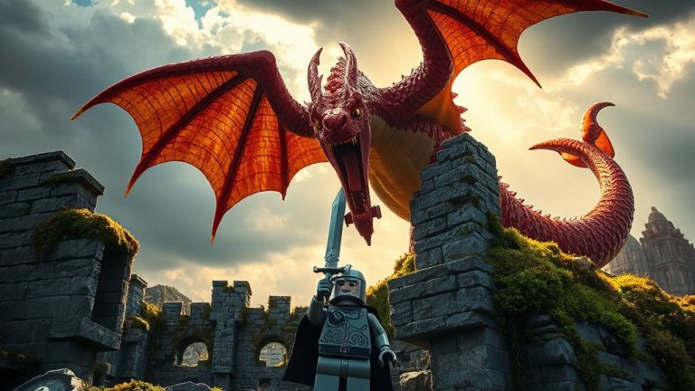 fantasy lego dragon sets