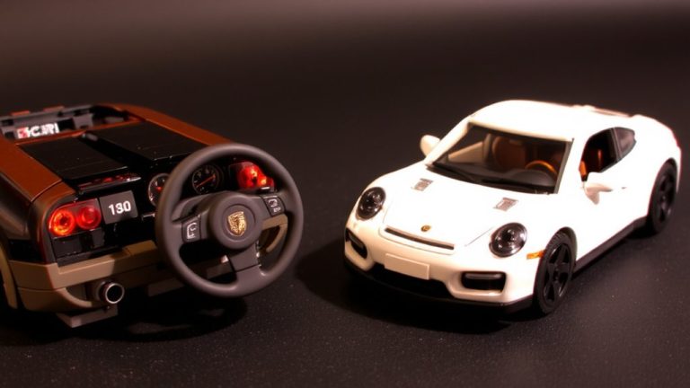 functional lego car replicas
