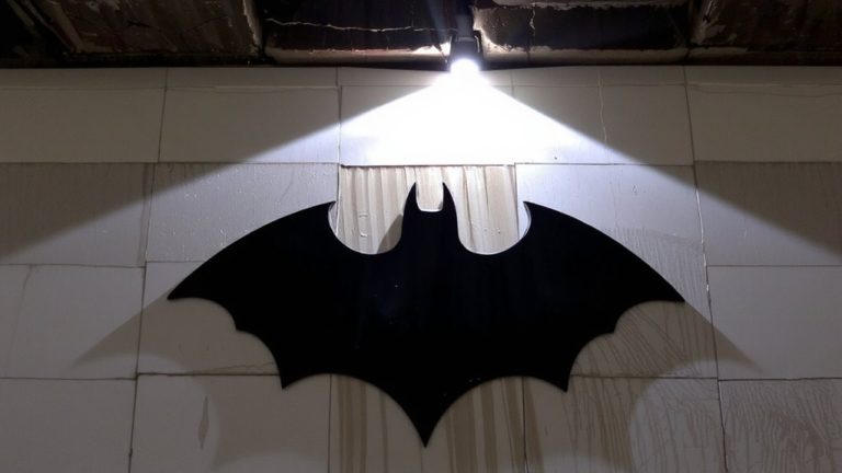 iconic batman insignia design