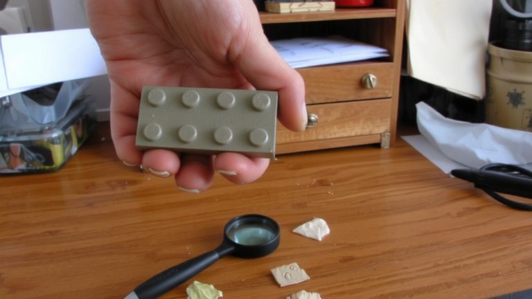 identifying early production lego
