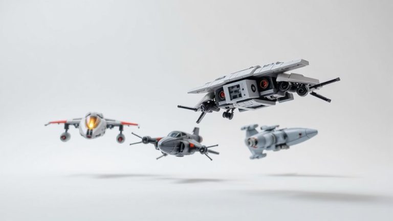 imaginative lego spaceship builds