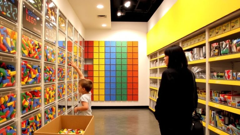 in store pick a brick walls