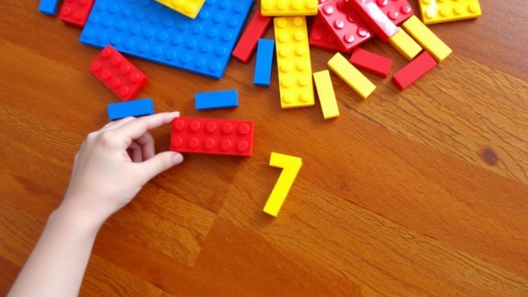 lego addition subtraction manipulatives