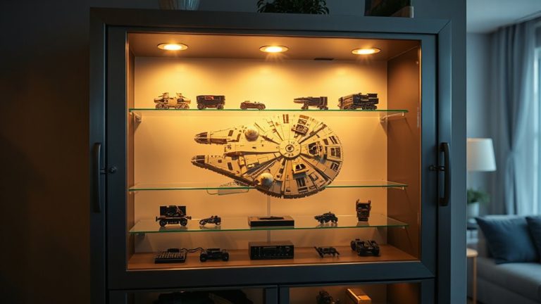 lego display cabinets