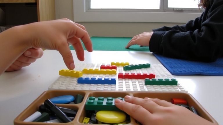 lego dots pattern learning