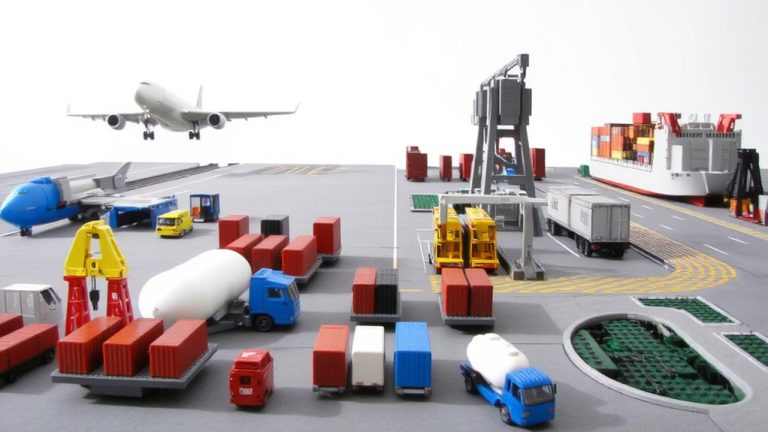 lego logistics simulation accuracy