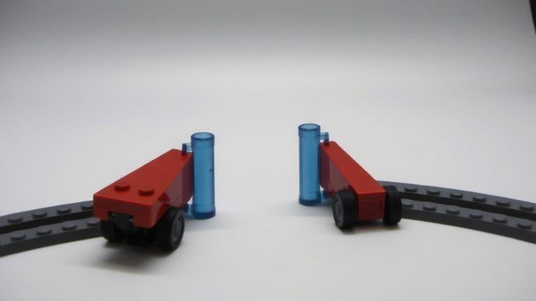 lego magnetic forces demonstration