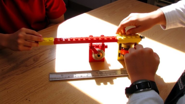 lego models teach mechanical advantage