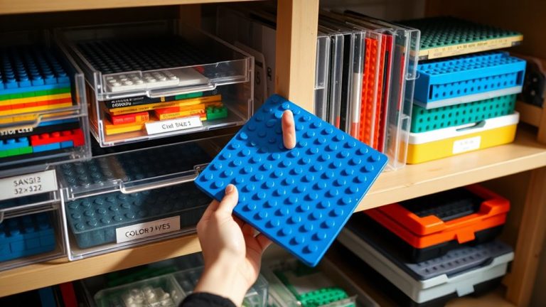lego plate storage solutions