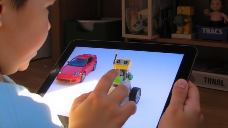 lego robots aid non verbal expression