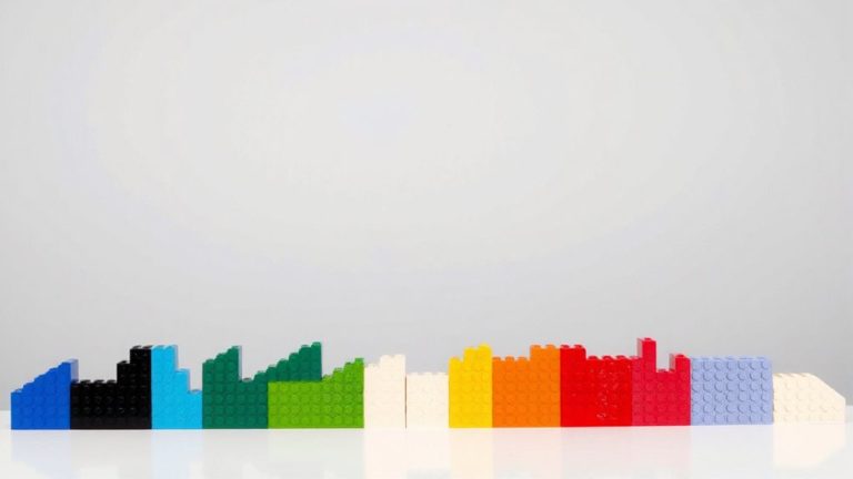 lego s color evolution 1950 2020