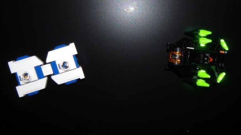 lego space evolution colors