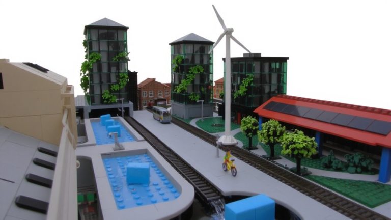 lego sustainable city building