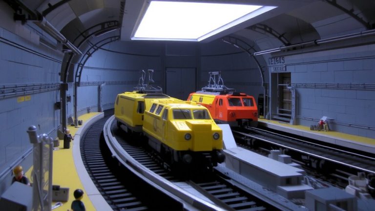 lego urban transit modeling