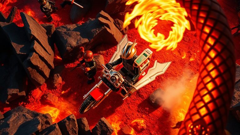 ninjago action packed playsets