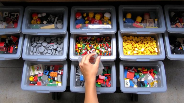 use small sturdy containers